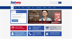 Desktop Screenshot of fastway.co.nz